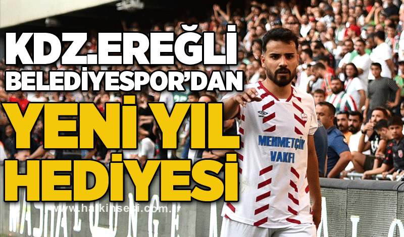 KDZ.EREĞLİ BELEDİYESPOR’DAN, YENİ YIL HEDİYESİ