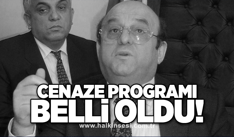 Barutçu’nun cenaze programı belli oldu