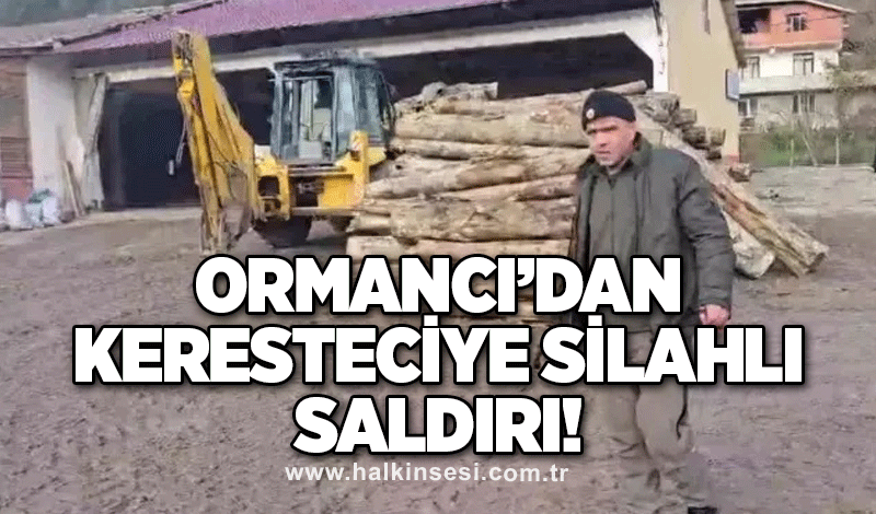 Ormancı’dan keresteciye silahlı saldırı!