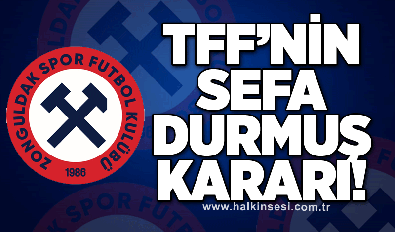 TFF’nin Sefa Durmuş kararı!