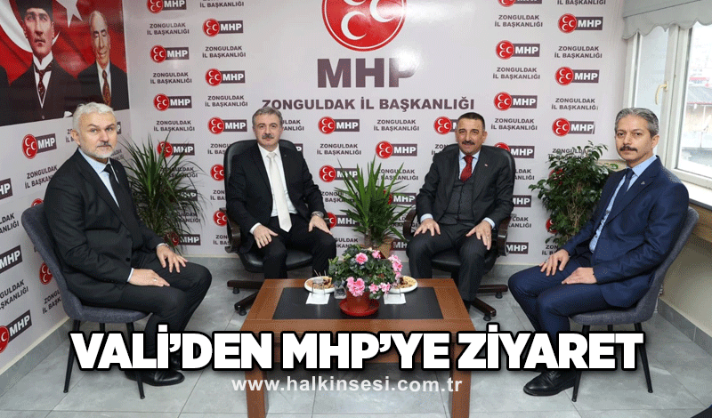 Vali’den MHP’ye ziyaret