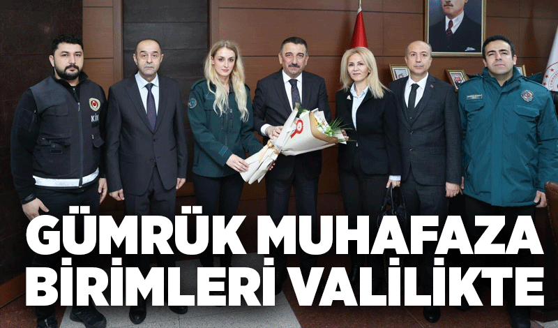 Gümrük Muhafaza birimleri valilikte