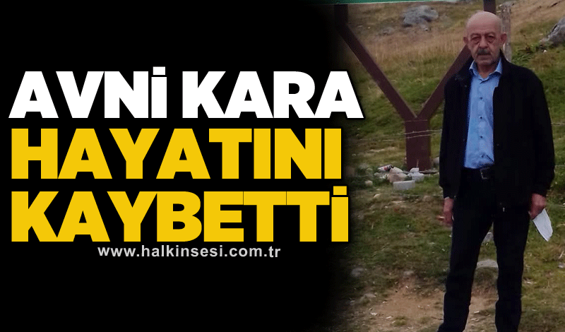 Avni Kara hayatını kaybetti