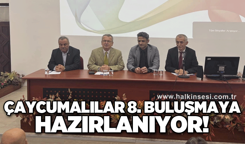 Çaycumalılar 8. buluşmaya hazırlanıyor!