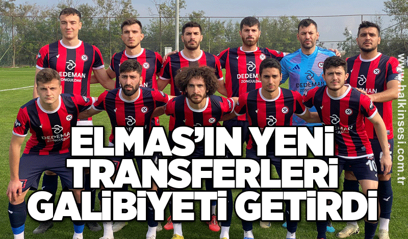 Elmas’ın yeni transferleri galibiyeti getirdi