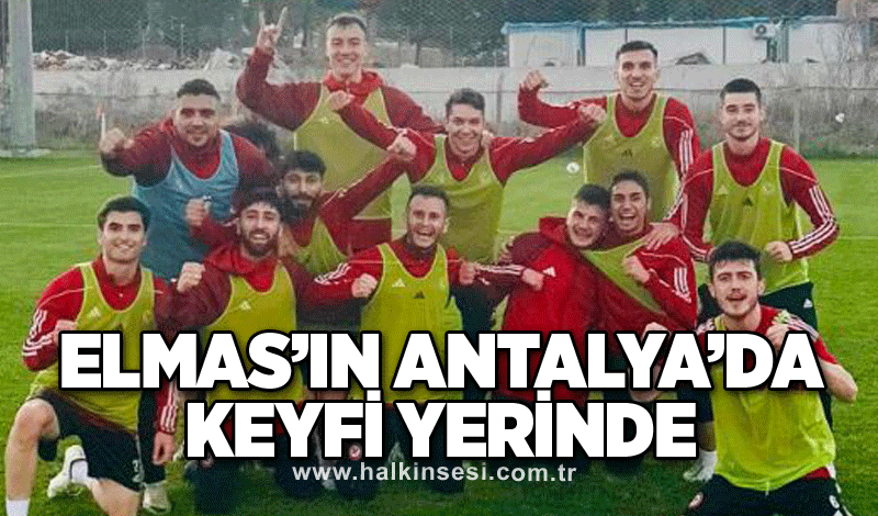 Elmas’ın Antalya’da Keyfi Yerinde