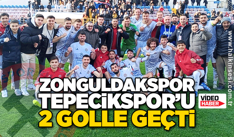 Zonguldakspor evinde B.Tepecikspor’u 2-0 yendi