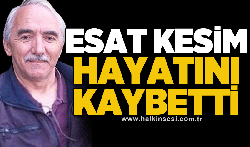 Esat Kesim hayatını kaybetti