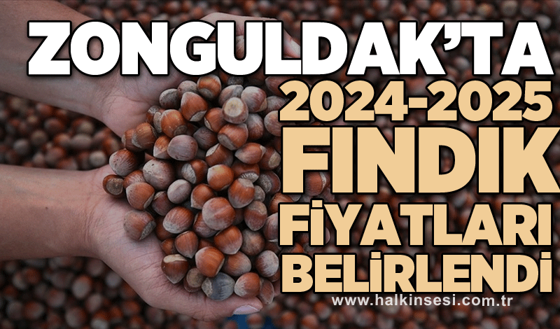 Zonguldak’ta 2024-2025 fındık fiyatları belirlendi