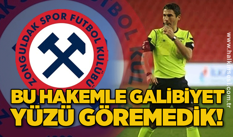 Bu Hakemle Galibiyet Yüzü Göremedik!