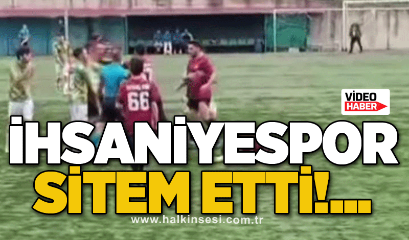 İhsaniyespor sitem etti!...