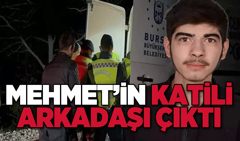 Mehmet’in katili arkadaşı çıktı