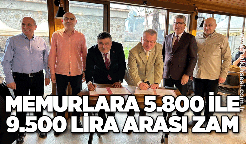 Memurlara 5.800 ile 9.500 lira arası ekstra zam