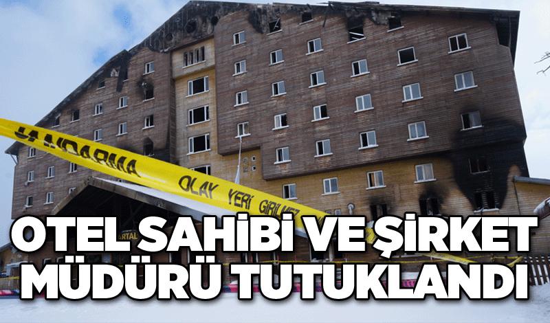 Otel sahibi ve şirket müdürü tutuklandı