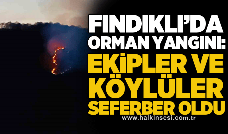 Fındıklı köyü alevlere karşı seferber oldu