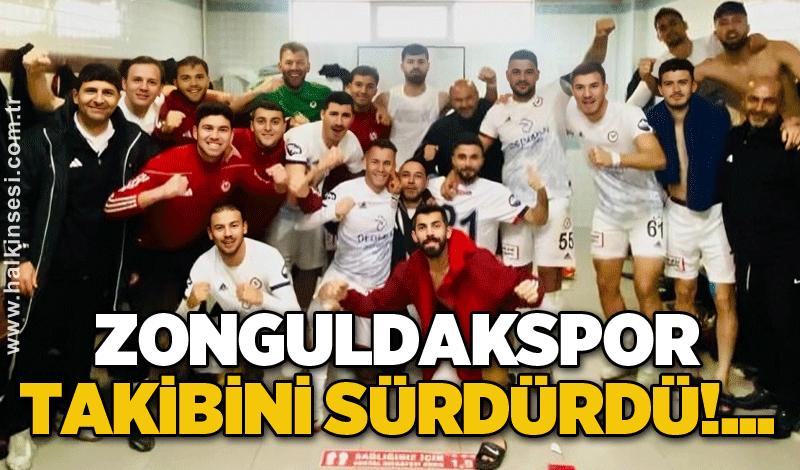 Zonguldakspor takibini sürdürdü!...