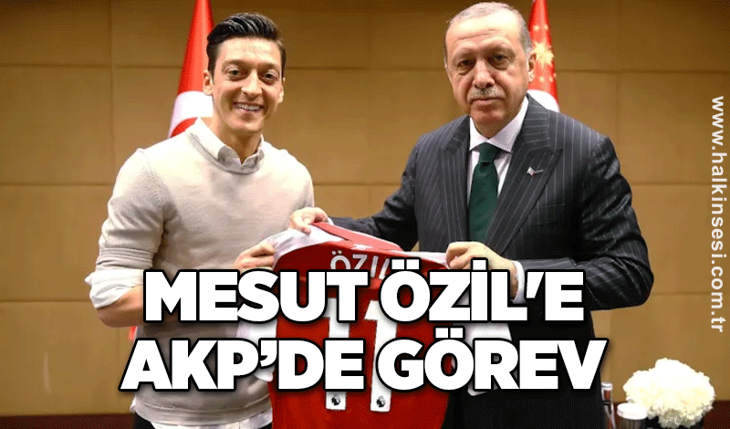 Mesut Özil'e AK Parti'de görev