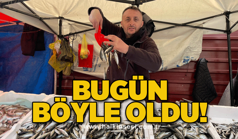 Bugün böyle oldu!