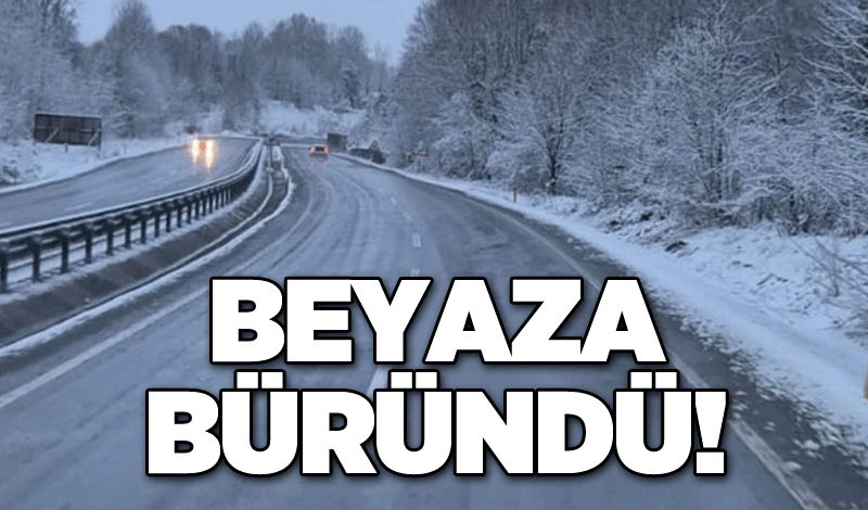 Beyaza büründü!