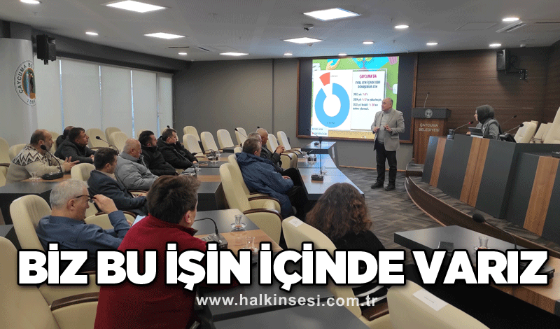 Biz bu işin içinde varız