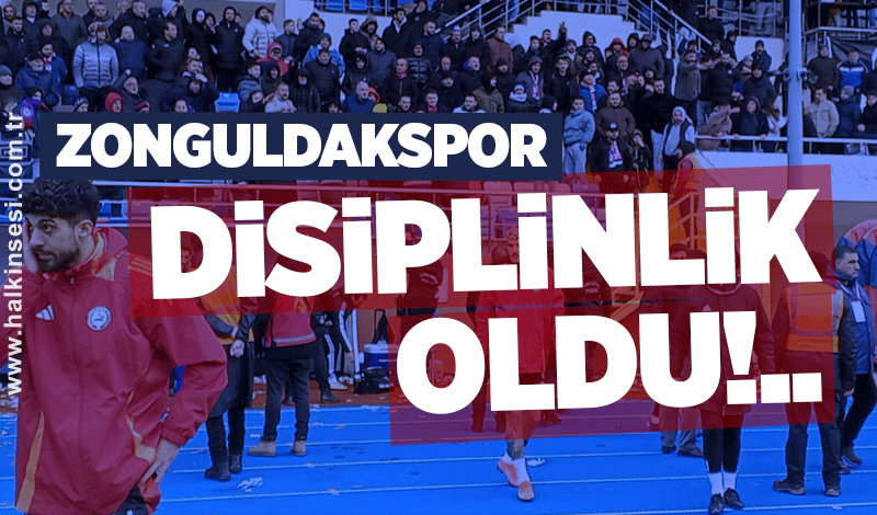 Zonguldakspor disiplinlik oldu!..