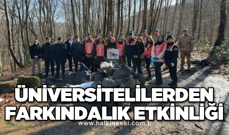 Üniversitelilerden farkındalık etkinliği