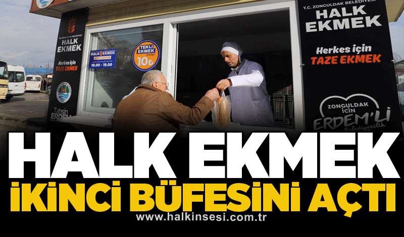 Halk Ekmek ikinci büfesini açtı