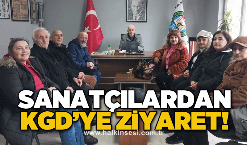 Sanatçılardan KGD’ye ziyaret!