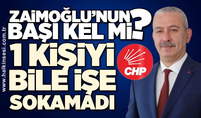 Osman Zaimoğlu'nun başı kel mi? 1 kişiyi bile işe sokamadı!