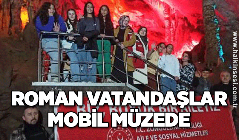 Roman vatandaşlar Mobil Müzede