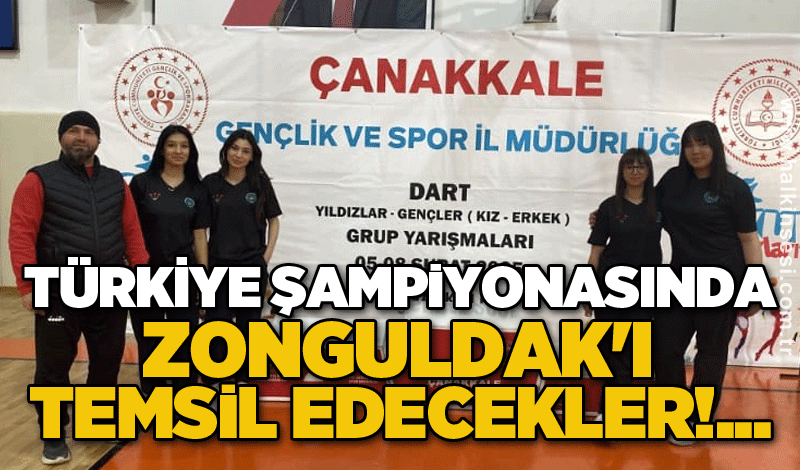 Türkiye Şampiyonasında Zonguldak'ı temsil edecekler!...