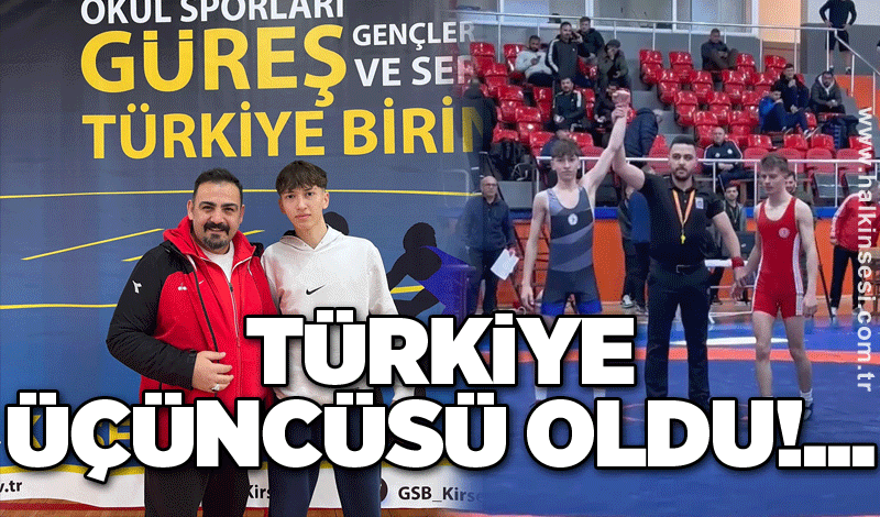 Türkiye üçüncüsü oldu!..