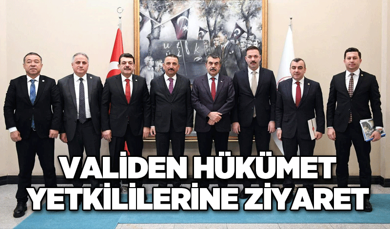 Validen hükümet yetkililerine ziyaret