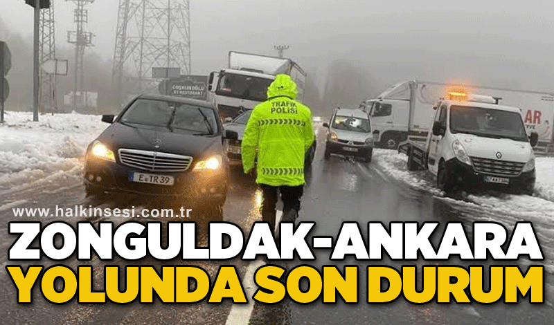 Zonguldak-Ankara yolunda son durum