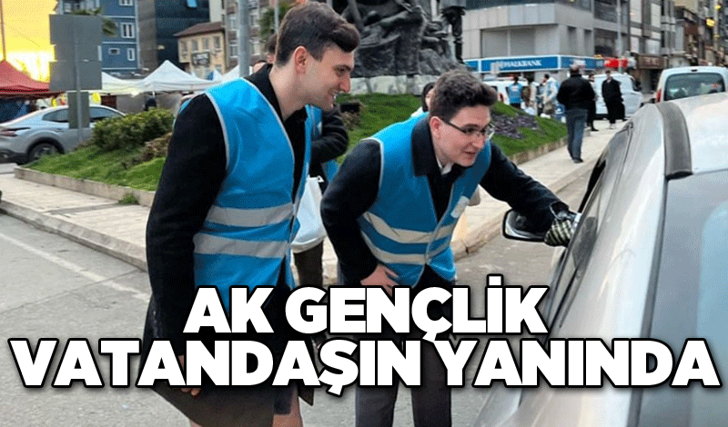 AK Gençlik vatandaşın yanında