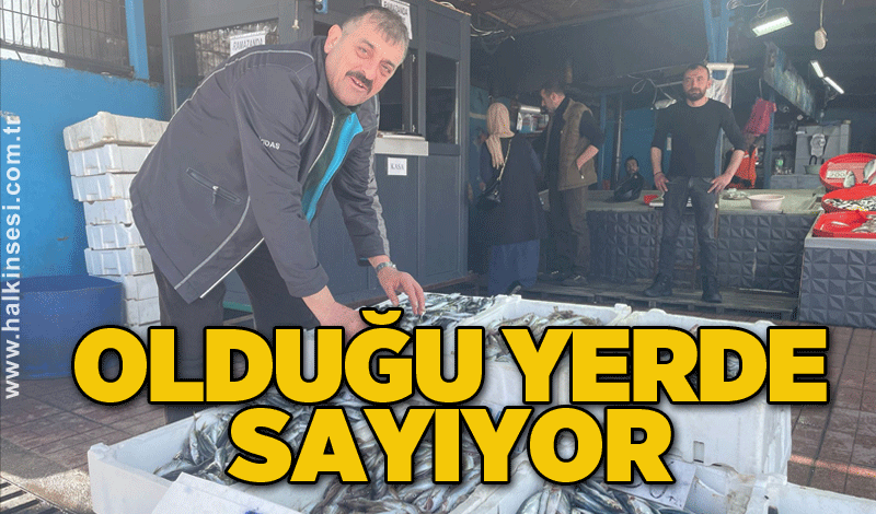 Olduğu yerde sayıyor