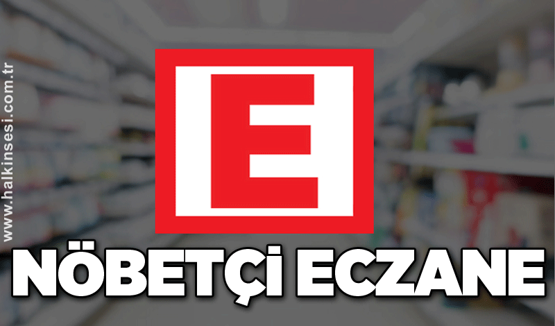 Nöbetçi eczane