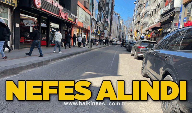 Nefes alındı