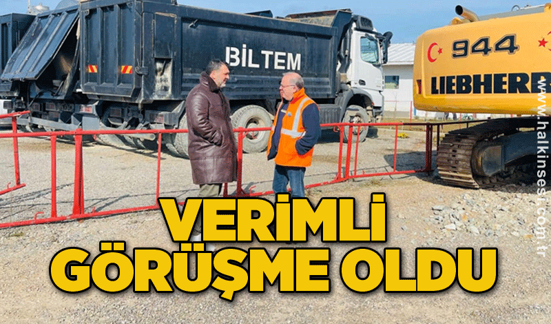 Verimli görüşme oldu