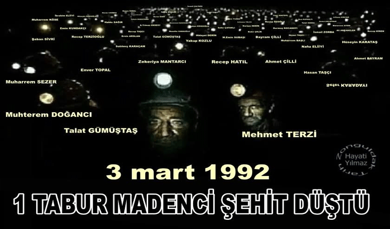 1 Tabur Madenci Şehit Düştü