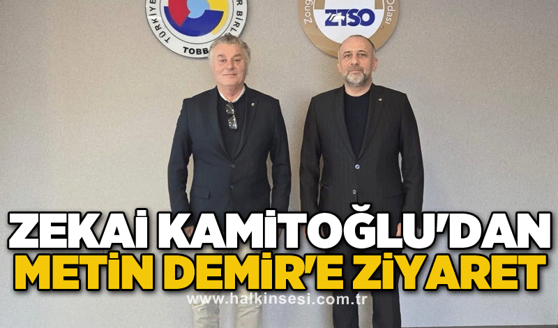 Zekai Kamitoğlu'dan Metin Demir'e ziyaret