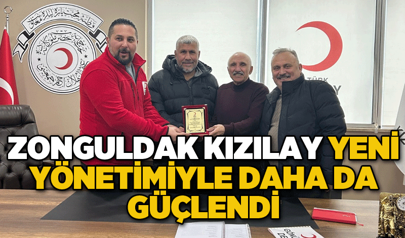 Zonguldak Kızılay yeni yönetimiyle daha da güçlendi