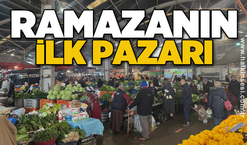 Ramazanın ilk pazarı