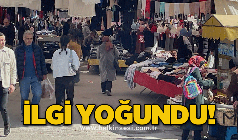 İlgi yoğundu!