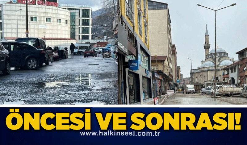 Öncesi ve sonrası!