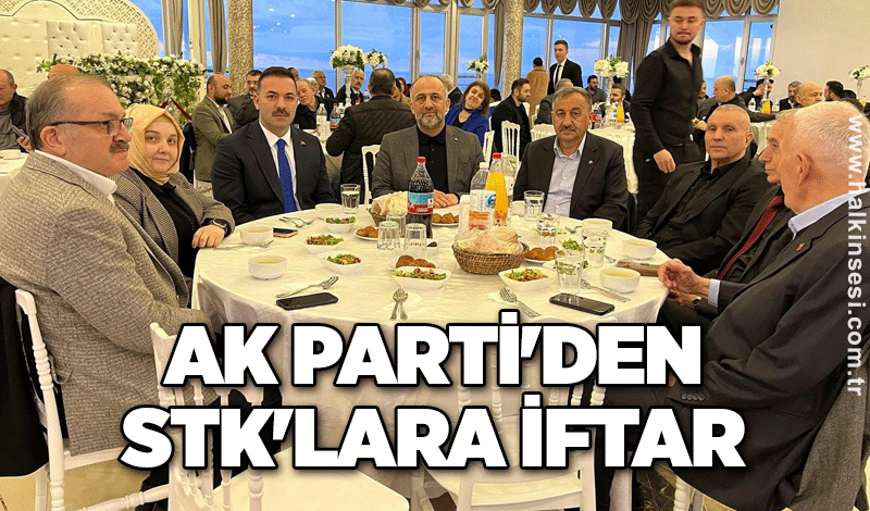 Ak Parti'den STK'lara iftar