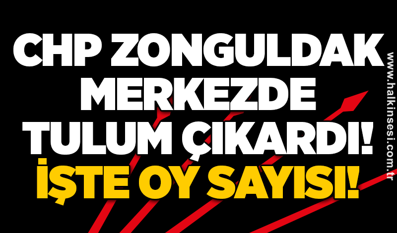 CHP Zonguldak merkezde tulum çıkardı!