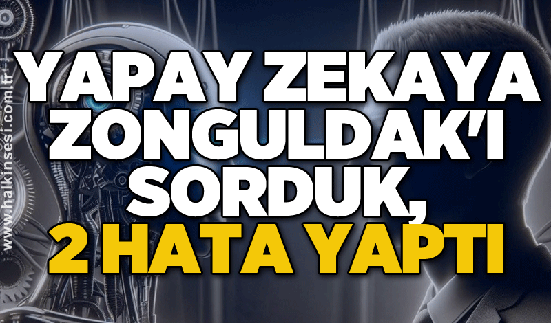 Yapay Zekaya Zonguldak'ı sorduk, 2 hata yaptı