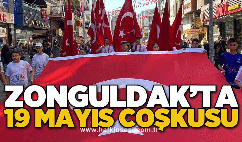 Zonguldak’ta 19 Mayıs coşkusu