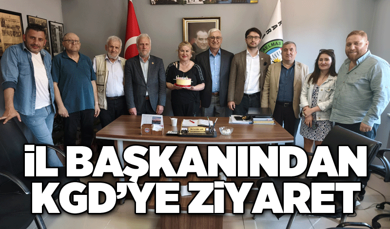 İl başkanından KGD'ye ziyaret